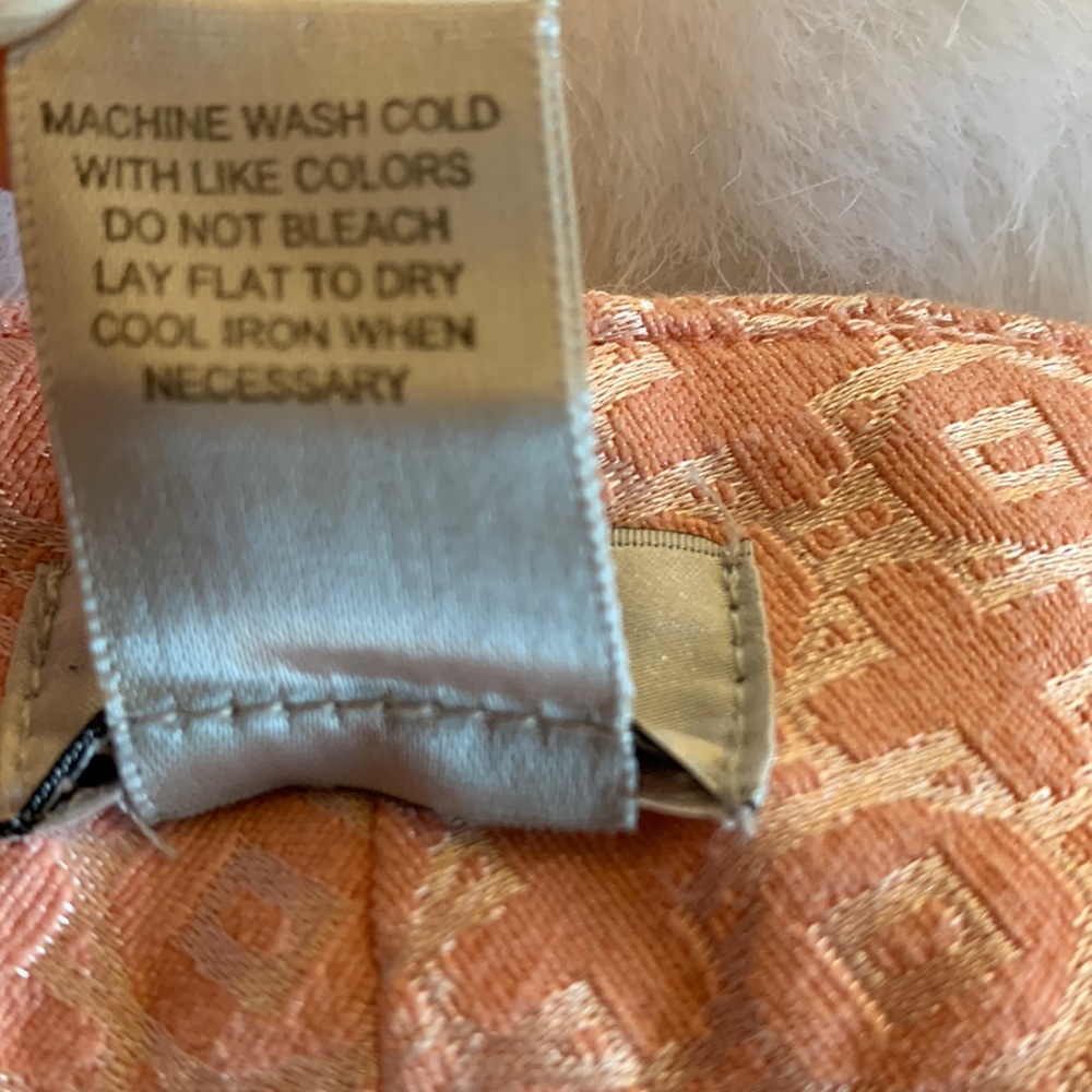 Cache. Peach And White Pants Size 2 - image 5